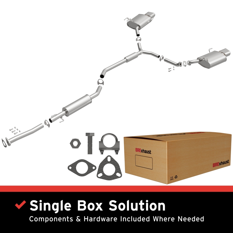BRExhaust 09-14 Acura TL 3.5L Exhaust Kit - 106-0877