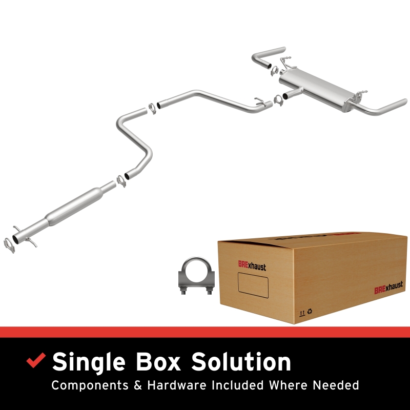 BRExhaust 08-12 CHEVROLET MALIBU 3.6L Exhaust Kit - 106-0910