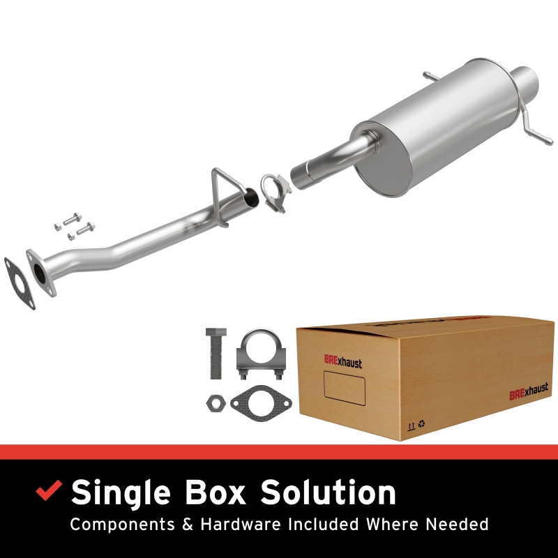 BRExhaust 02-04 Subaru Impreza 2.0L Muffler Kit - 108-0127