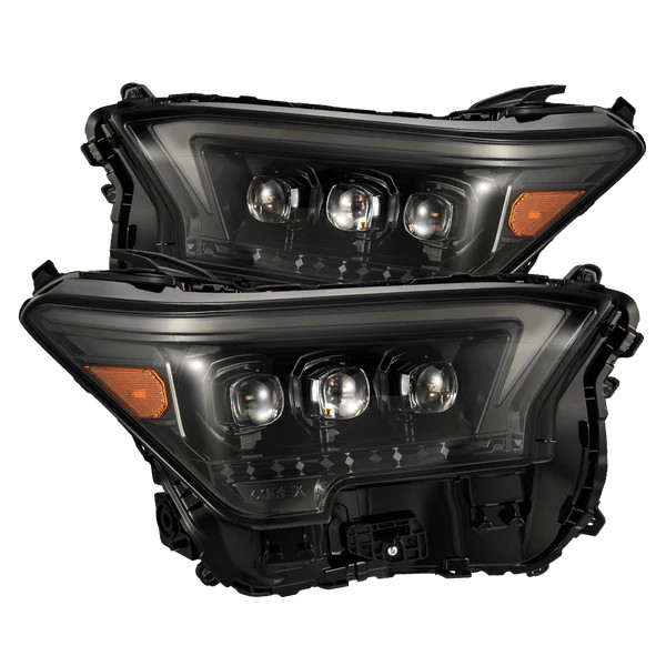 AlphaRex 2024+ Toyota Tacoma NOVA-Series LED Proj Headlights Alpha-Blk w/Actv Light & Seq. Sig + DRL - 880332