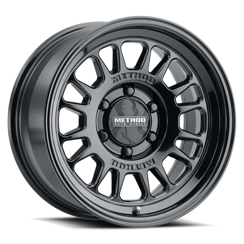 Method MR318 18x8.5 +35mm Offset 6x135 BP 87mm CB Gloss Black Wheel - MR318885161335