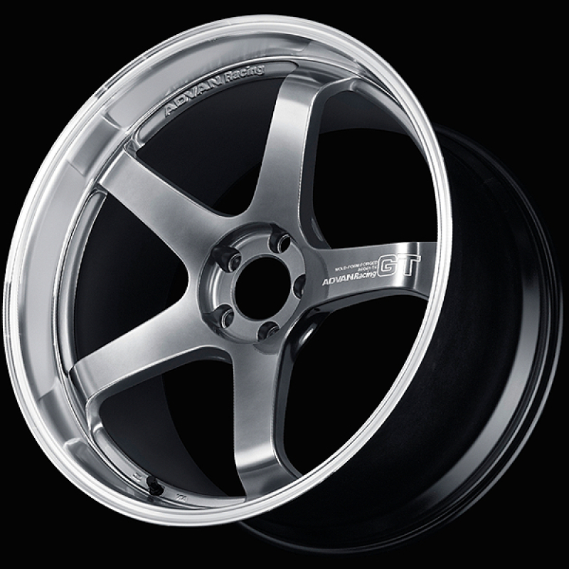 Advan GT Premium Version 19x10 +32 5-120 Machining & Hyper Platinum Black Wheel - YAQ9K32WPBP
