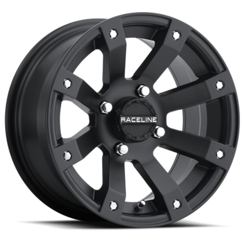 Raceline A79 Scorpion 12x7in / 4x136.5 (10mm) BP/5+2 10mm Offset/110.18mm Bore - Satin Black Wheel - A7927037-T-52