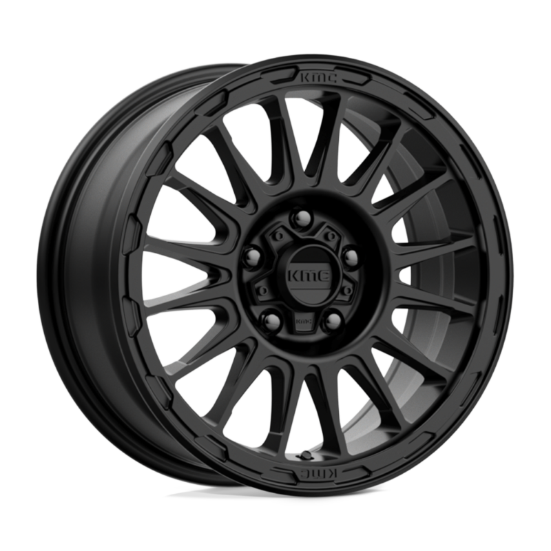 KMC WHEELS KM542 17X8 5X4.25 S-BLK 38MM
