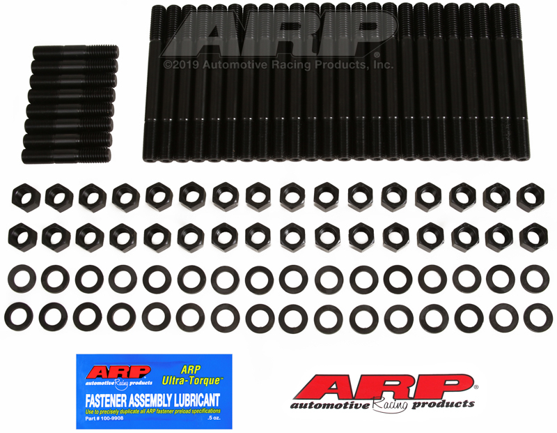 ARP BB Chevy 1/2in w/alum block head stud kit - 135-4006