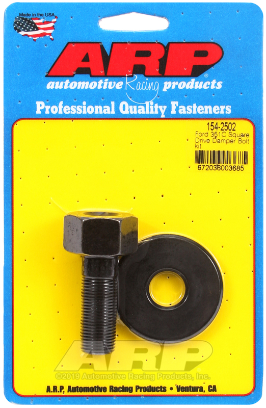 ARP Ford 351C square drive balancer bolt kit - 154-2502