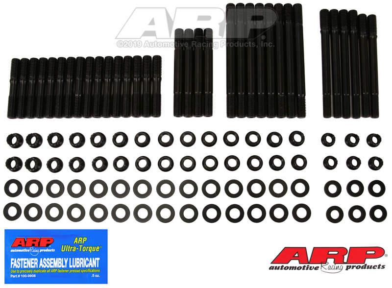 ARP SB Chevy, w/Bowtie alum and cast blck, undercut hsk - 234-4720