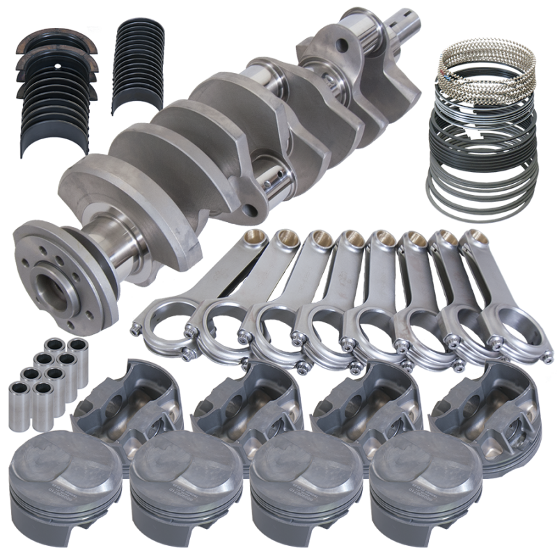Eagle Chevy 454 4.250in Crank 6.385in H-Beam 43cc Dome 4.350in Pistons Rotating Assembly - 11013100