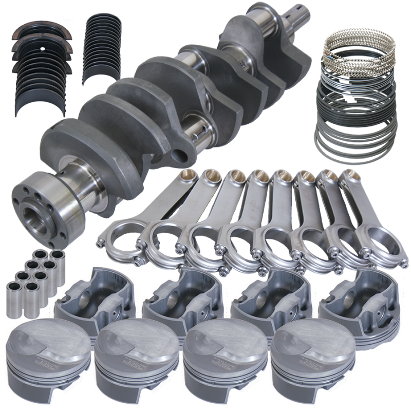 Eagle Chevy 454 4.250in Crank 6.385in H-Beam 18cc Dome 4.350in Pistons Rotating Assembly - 11113100