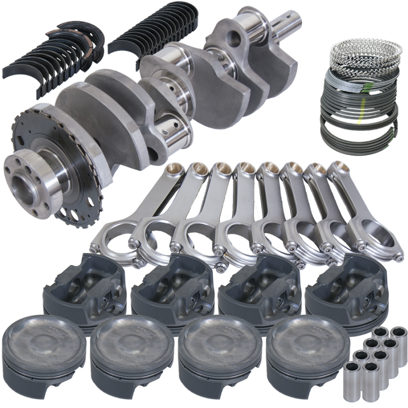 Eagle Chevy LS3 4.000in Crank 24 Tth Reluctor 6.125in H-Beam -25cc 4.075in Pistons Rotating Assembly - 129064075