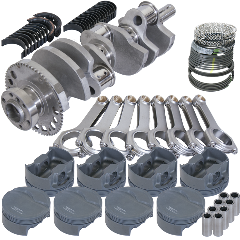 Eagle Chevy LS3 4.000in Crank 58 Tth Reluctor 6.125in H-Beam -14cc 4.065in Pistons Rotating Assembly - 129244065