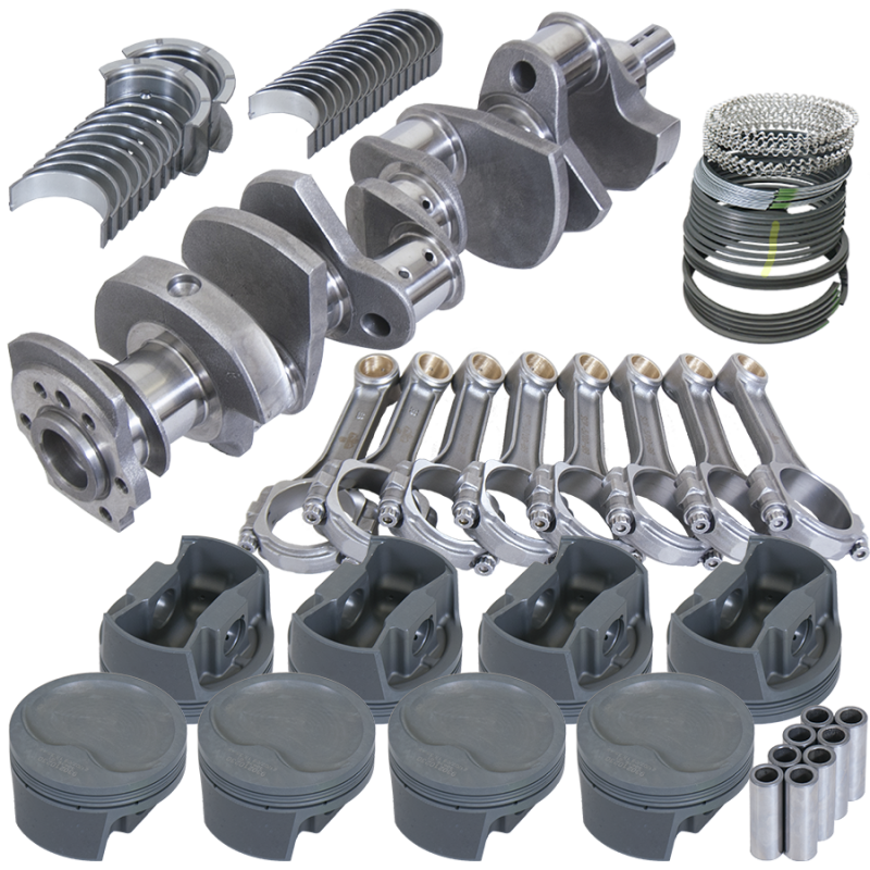 Eagle Chevy LT1350 1Pc 3.750in Crank 5.700in I-Beam Rods -16cc 4.040in Pistons Rotating Assembly - 13001L040