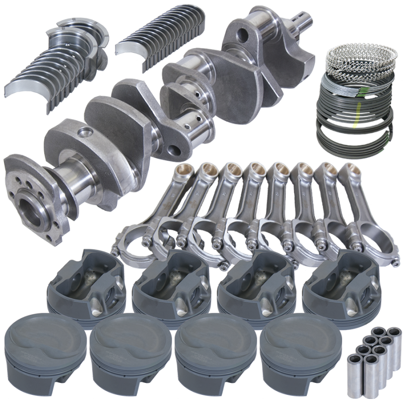 Eagle Chevy 350 3.750in Crank 6.000in I-Beam Rods -16cc 4.040in Pistons Rotating Assembly - 13002040