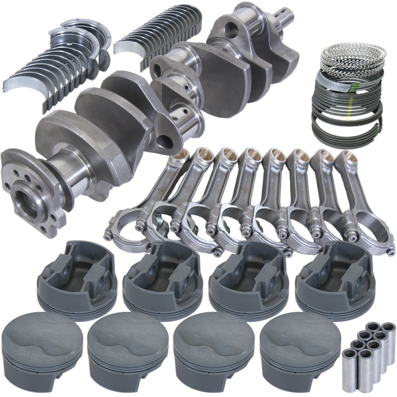 Eagle Chevy 400 3.750in Crank 6.000in I-Beam Rods -5cc Flat Top 4.165in Pistons Rotating Assembly - 13115040