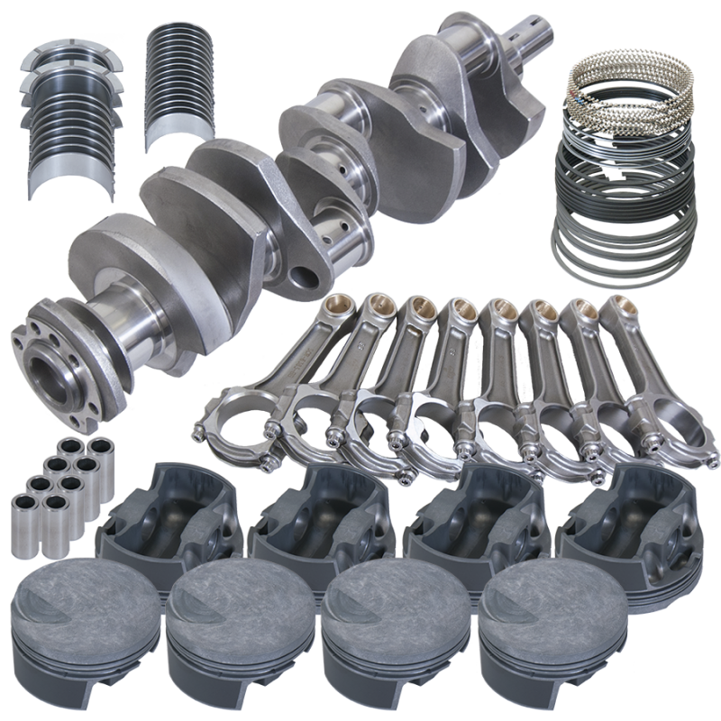 Eagle Chevy 454 4.250in Crank 6.385in I-Beam Rods -3cc Flat Top 4.320in Pistons Rotating Assembly - 18020070