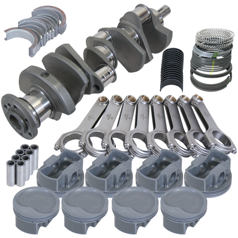Eagle Pontiac 455 4.250in Crank 6.800in I-Beam Rods -22cc 4.185in Pistons Rotating Assembly - 525054185
