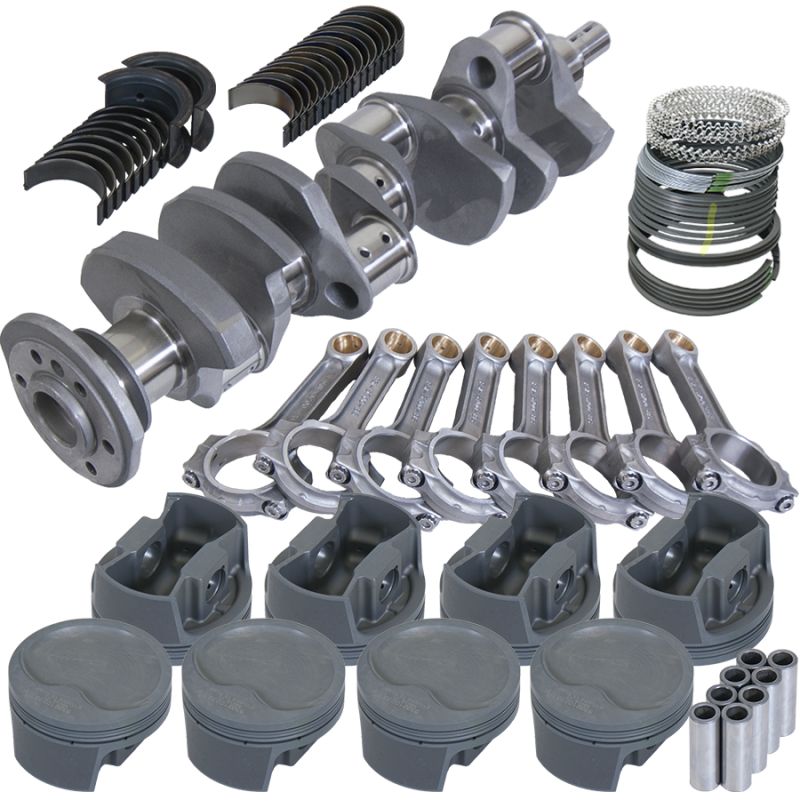 Eagle Chevy 350 3.750in Crank 5.700in I-Beam Rods -16cc 4.040in Pistons Rotating Assembly - 62007040