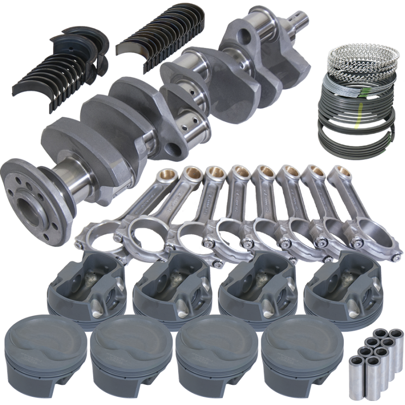 Eagle Chevy 350 3.750in Crank 6.000in I-Beam Rods -16cc 4.060in Pistons Rotating Assembly - 62010060