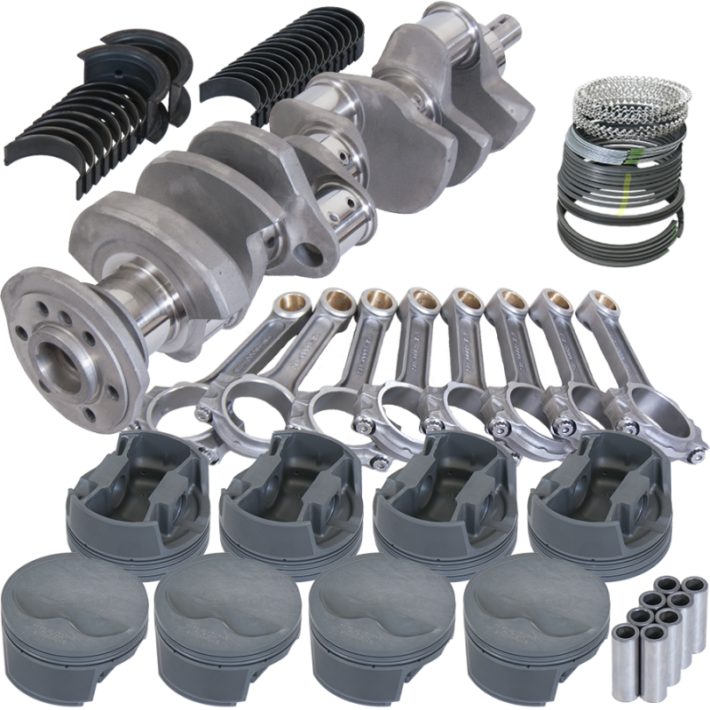 Eagle Chevy 400 3.750in Crank 6.000in I-Beam Rods -5cc Flat Top 4.155in Pistons Rotating Assembly - 62503030