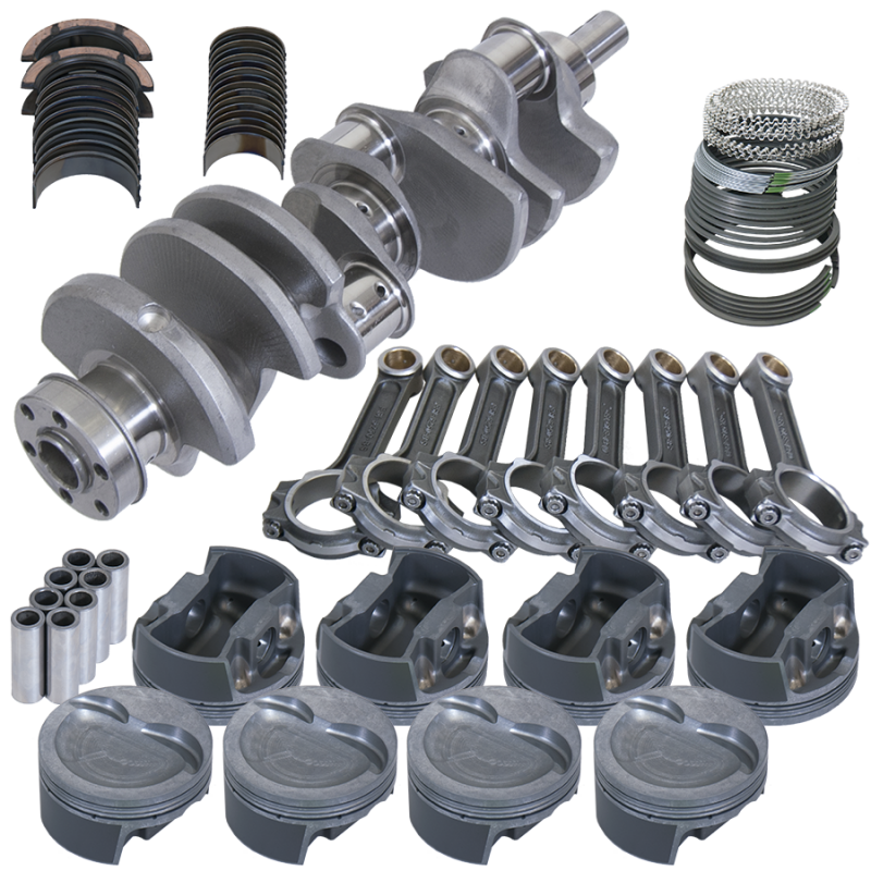 Eagle Ford 351W 4.170in Crank 2.750in Mains 6.250in I-Beam Rods 4.155in Pistons Balanced Assembly - B14848155