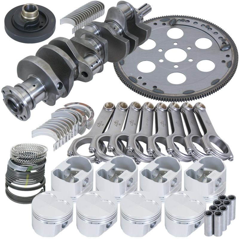 Eagle Oldsmobile 455 4.250in Crank 6.735in H-Beam -5cc Flat Top 4.185in Pistons Balanced Assembly - B42100060