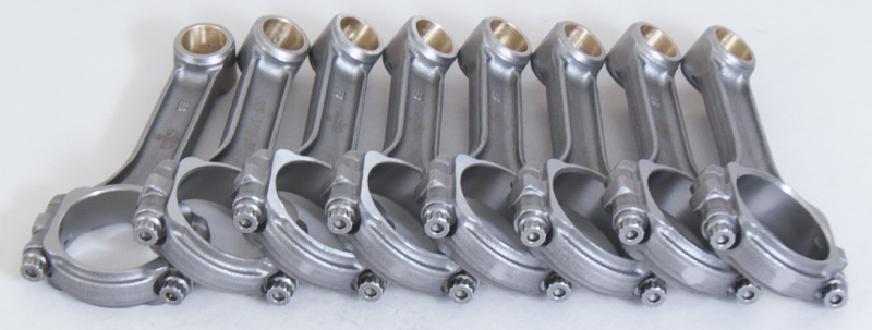 Eagle Chevrolet SB 5.700in 2.00in 5.700in 5140 Steel 3/8in Bolts I-Beam Connecting Rods - Set of 8 - SIR5700SB2000