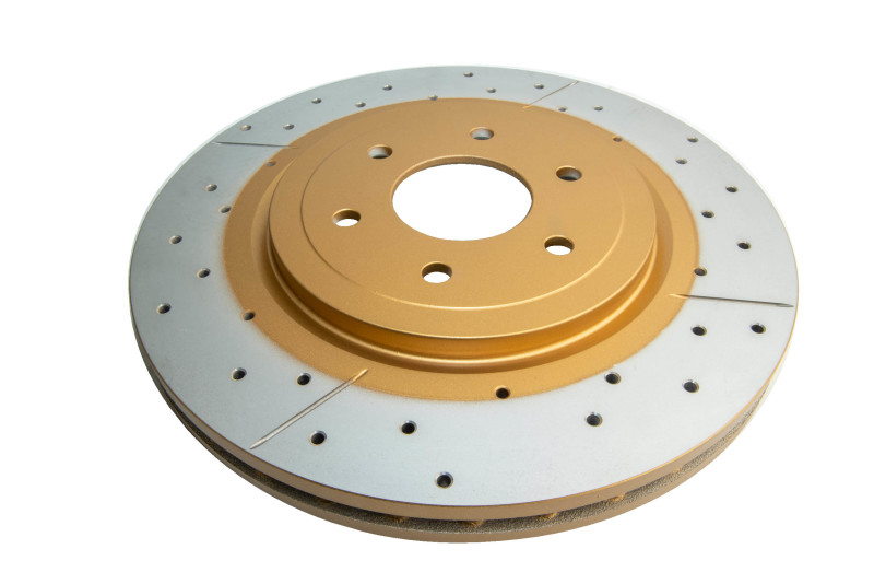 DBA 08-12 Nissan Pathfinder 5.6L Front Drilled & Slotted Street Series Rotor - DBA2312X