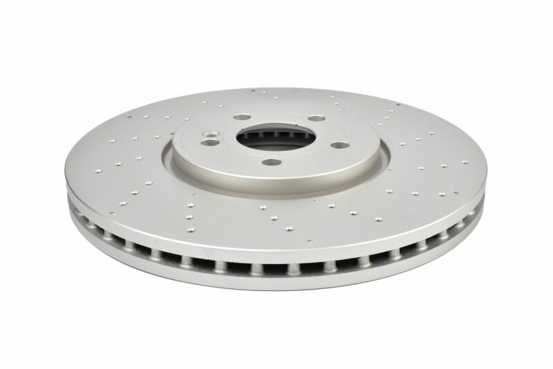 DBA 19-22 Mercedes-Benz A35 AMG Street Series OE Drilled Front Brake Rotor - DBA3788OEX