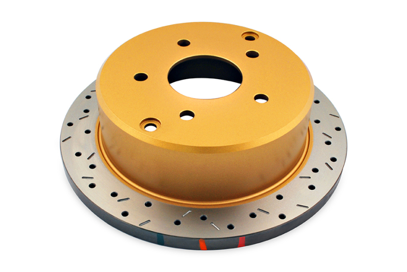 DBA 2004 Pontiac GTO 4000 Series Drilled and Slotted Rear Rotor - DBA4041XS