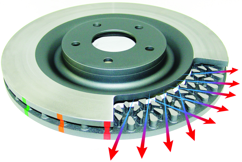 DBA 2009+ Lotus Evora 3.5 Coupe Rear Slotted T3 4000 Series Rotor - DBA42361S