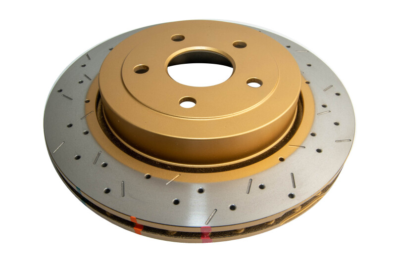 DBA 06-10 Jeep Grand Cherokee SRT-8 360mm Dia Rear Drilled & Slotted T3 4000 Series Rotor - DBA42533XS