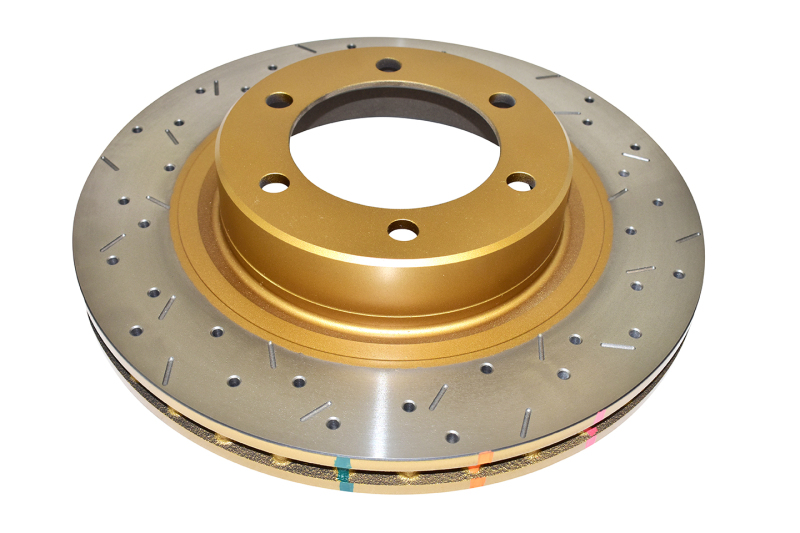DBA Toyota Cruiser Front Drilled & Slotted 4000 Series Rotor - DBA42700XS