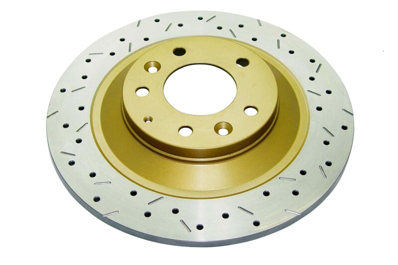 DBA 05+ Mazda MazdaSpeed6 / 05+ MX6 Rear Drilled & Slotted 4000 Series Rotor - DBA42961XS