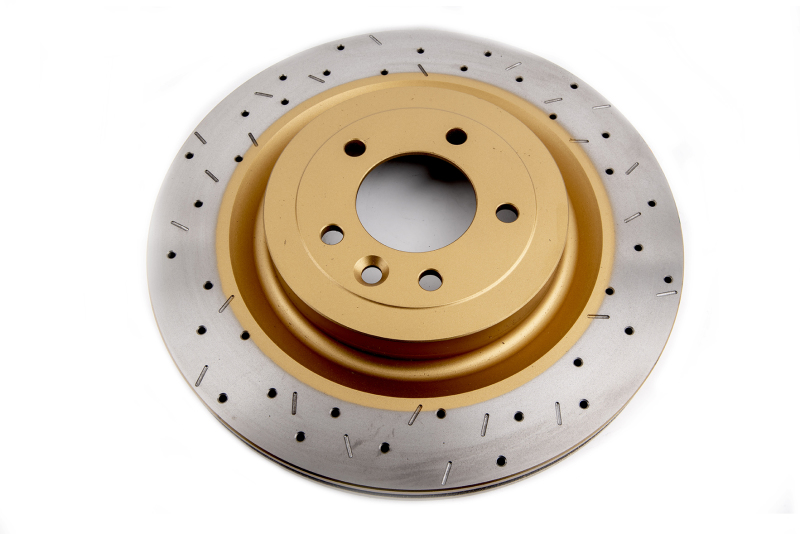 DBA 14-18 Land Rover Range Rover Sport (w/Brembo Brakes) V8 Rear 4000 Series Drilled & Slotted Rotor - DBA43091XS