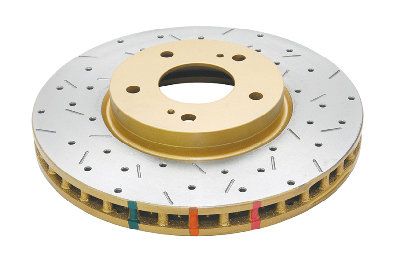 DBA 8/93-7/98 Nissan R33 GTST Front Drilled & Slotted 4000 Series Rotor - DBA4963XS