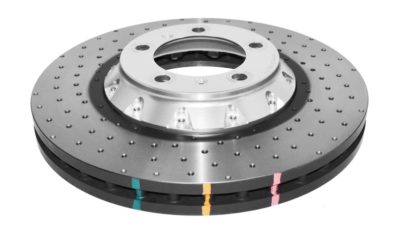 DBA 2008 Porsche Cayenne (368mm Front Rotor) Front 5000 Series Cross Drilled Rotor w/Silver Hat - DBA52592SLVXD
