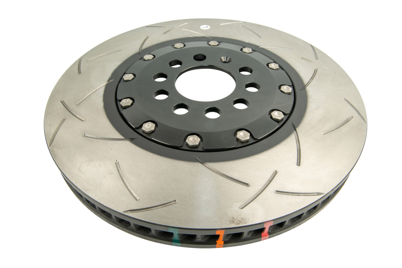 DBA 04-06 Audi TT Quattro 3.2L Front 5000 Series Slotted Rotor w/Black Hat - DBA52828BLKLS