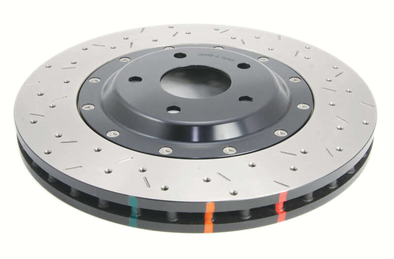 DBA 05-12 Corvette C6 w/Z06 pkg Front Drilled & Slotted 5000 Series 2 Pc Rotor w/ Black Ha - DBA52992BLKXS