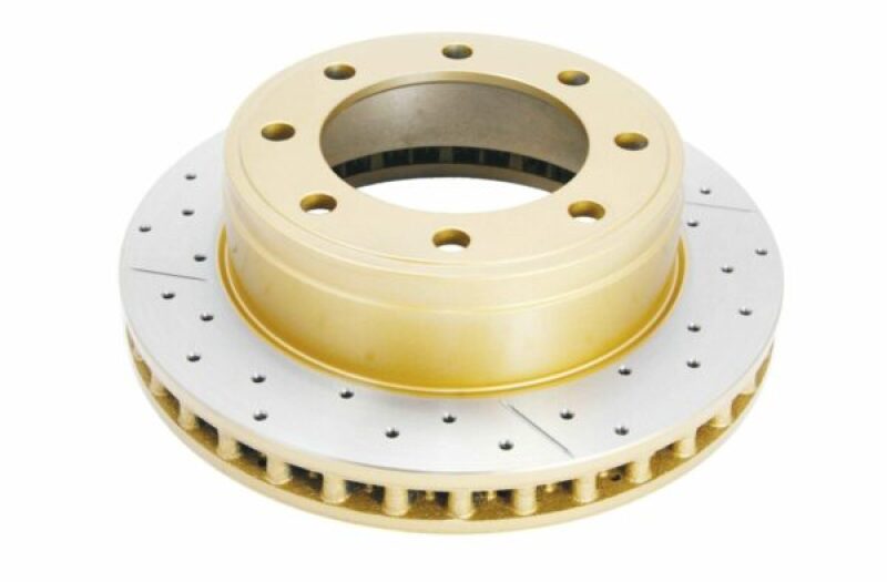 DBA 99-04 Ford F-250 Super Duty (w/Rear Rotor) 4WD Front Street Drilled & Slotted Rotor - DBA798X