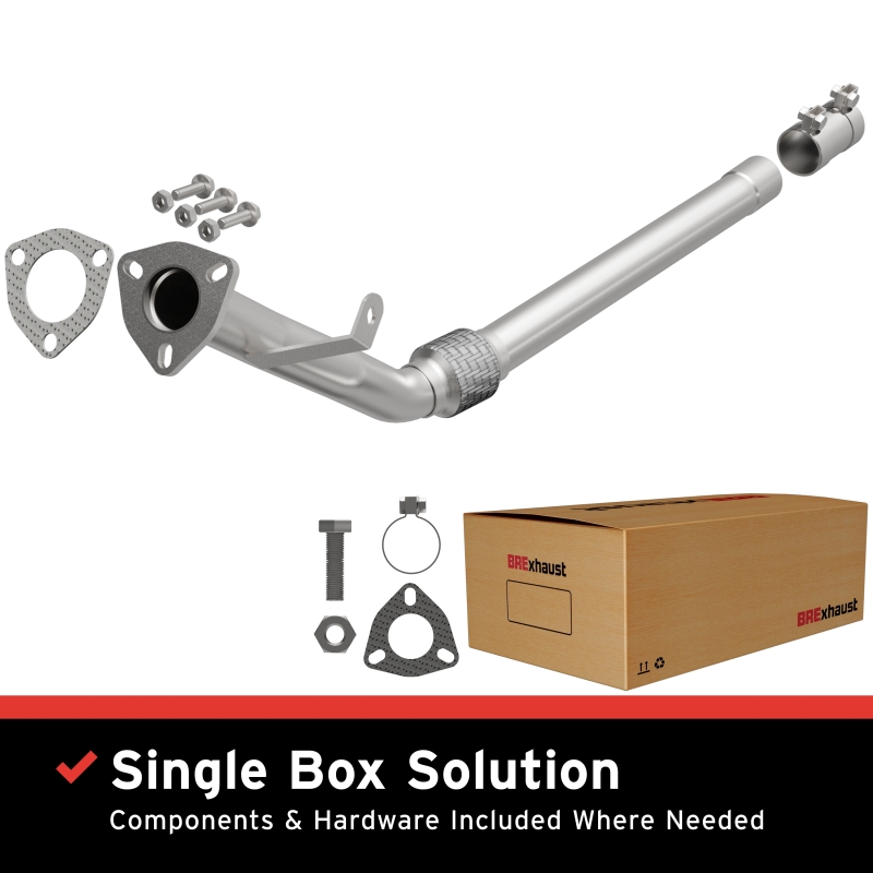 BRE Exhaust 05-08 A4 Quattro 2.0L Front Pipe Kit - 107-0058