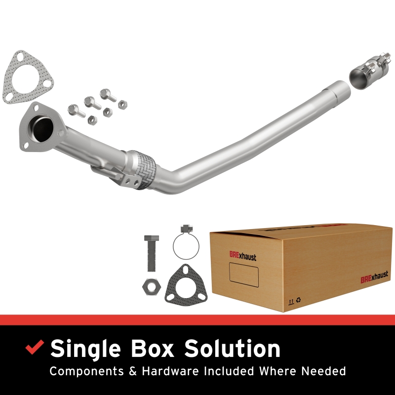 BRE Exhaust 02-05 A4 Quattro A4 1.8L Front Pipe Kit - 107-0240