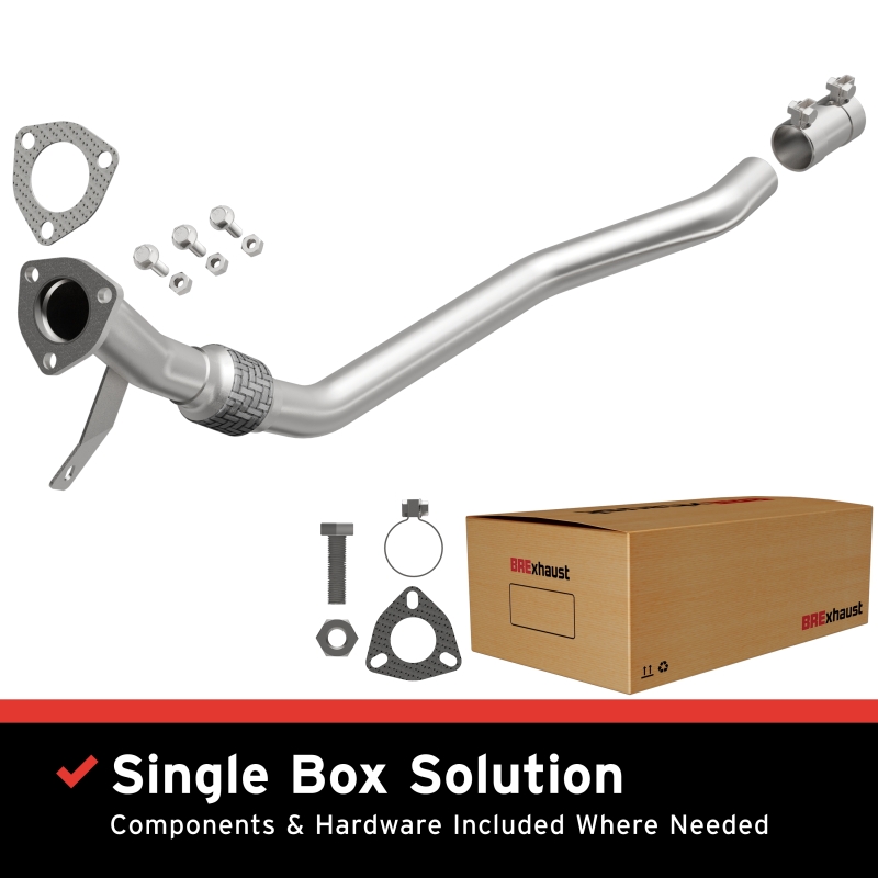 BRE Exhaust 05-08 A4 Quattro 2.0L Front Pipe Kit - 107-0259