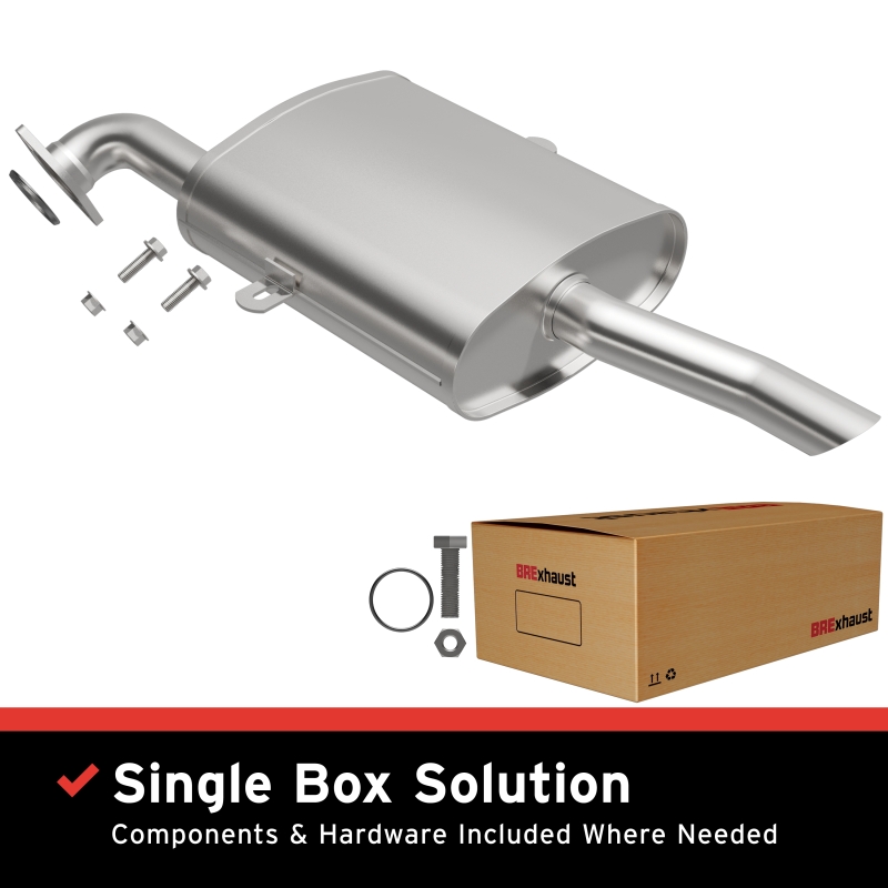 BRE Exhaust 98-02 Corolla Prizm 1.8L Muffler Kit - 108-0074