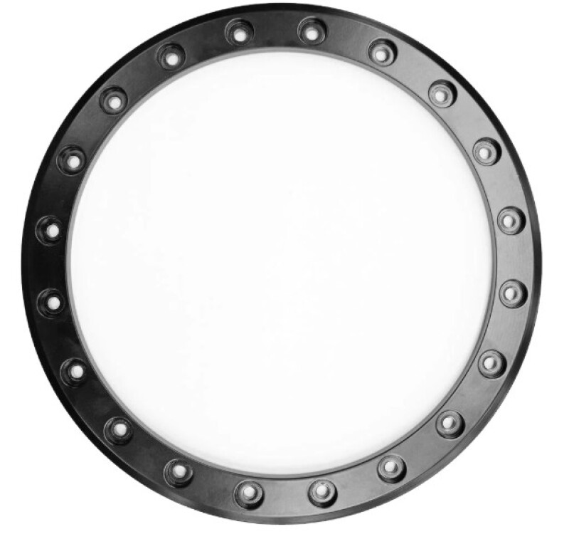 Raceline Beadlock Ring - Ryno -14in - 20 Hole - 12mm - Black - RBL-14B-A91-RING-20