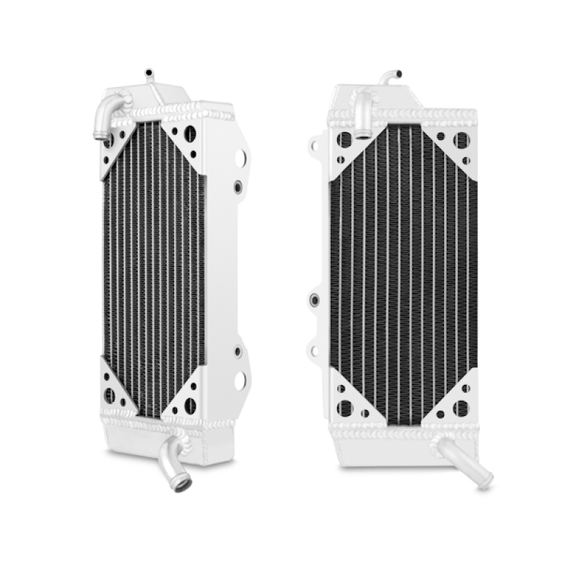 Mishimoto 10-11 Kawasaki KX450F X Braced Aluminum Radiator Left - MMDB-KX450F-10LX