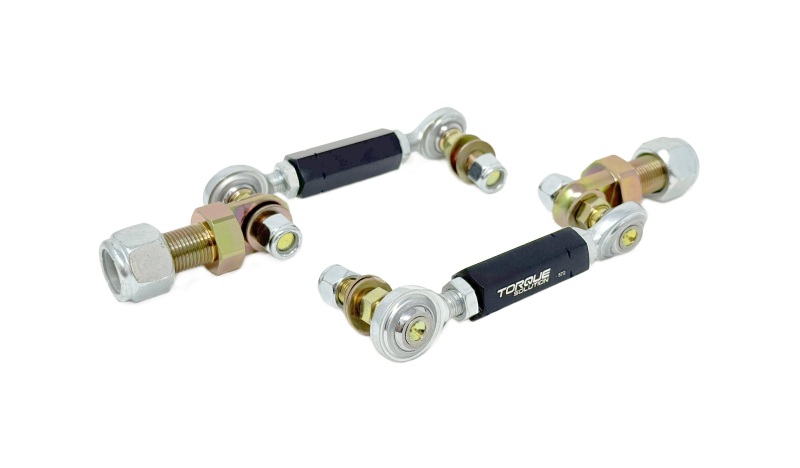 Torque Solution 13-18 Ford Focus ST Adjustable Rear Swaybar Endlinks - TS-FRD-872