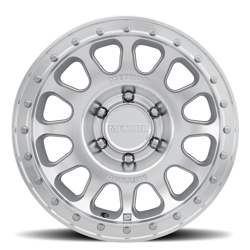 Method MR709 HD Bead Grip 20x 9in / ET12 / 8x6.5 BP / 121.3mm Bore - Machined Wheel - MR70929080312H