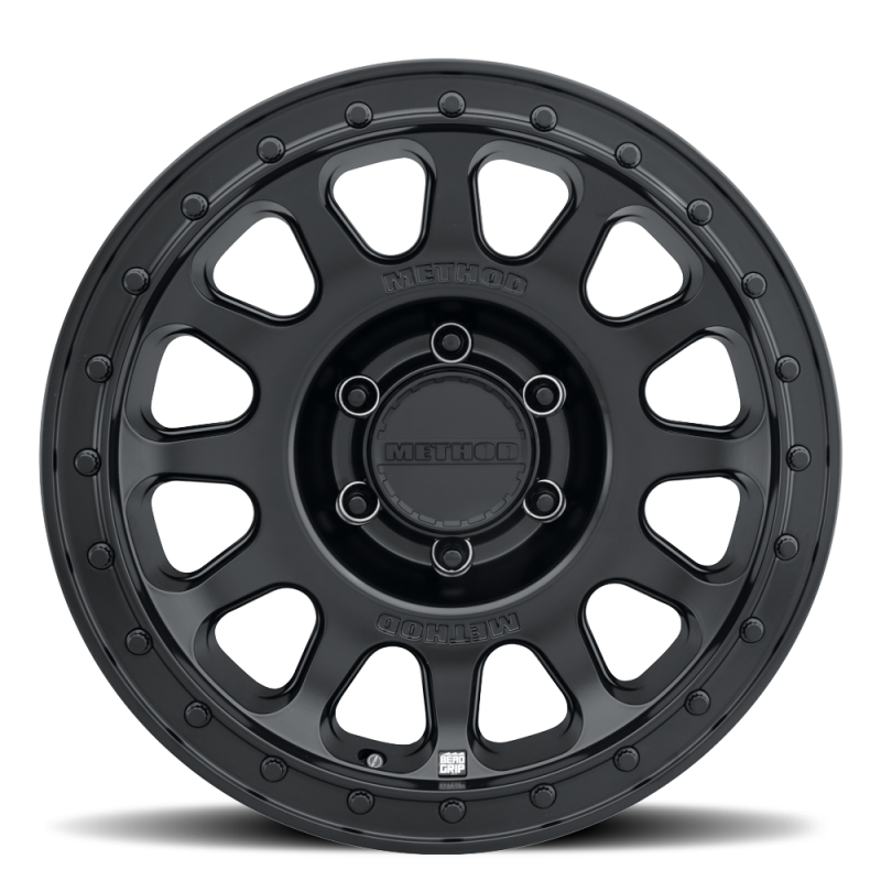 Method MR709 HD Bead Grip 20x 9in / ET12 / 8x170 BP / 125mm Bore - Black Wheel - MR70929087512H