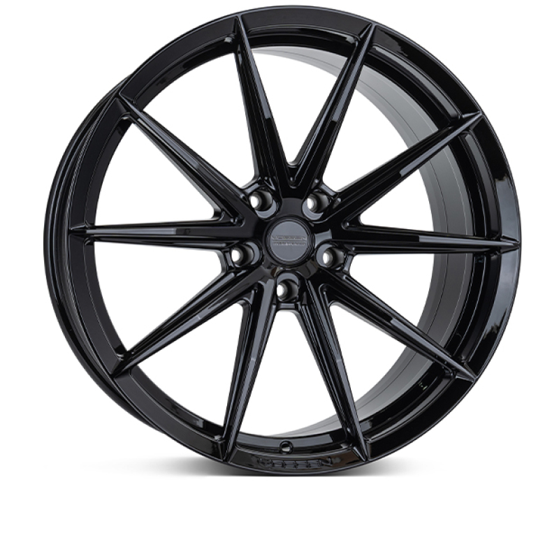Vossen HFX-2 22x9 / 5x112 / ET32 / Flat Face / 66.5 - Gloss Black Wheel - HFX2-2M43