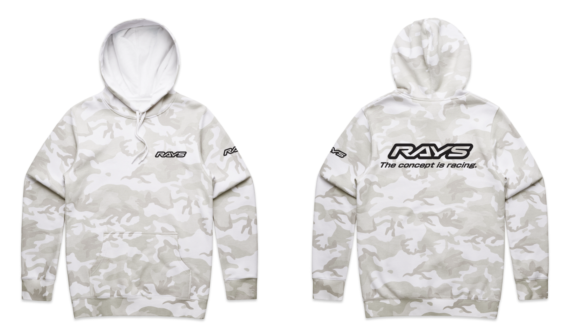 RAYS LIMITED Hoodie Camo